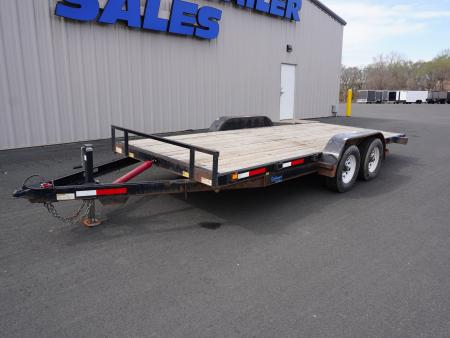 Used 2016 Finish Line 82 x16' Tilt Trailer