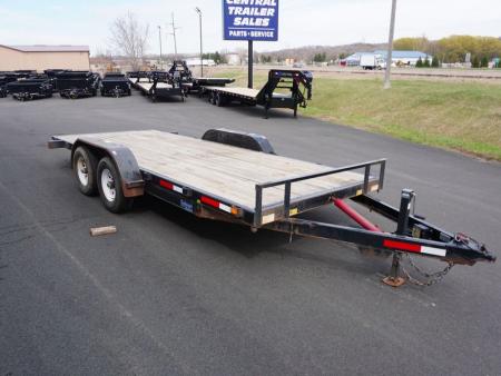 Used 2016 Finish Line 82"x16' Tilt Trailer