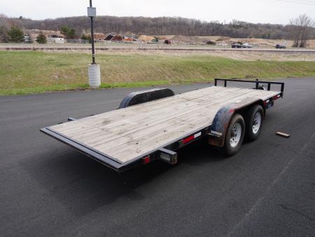 Used 2016 Finish Line 82"x16' Tilt Trailer
