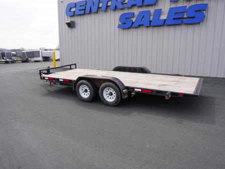 Used 2016 Finish Line 82"x16' Tilt Trailer