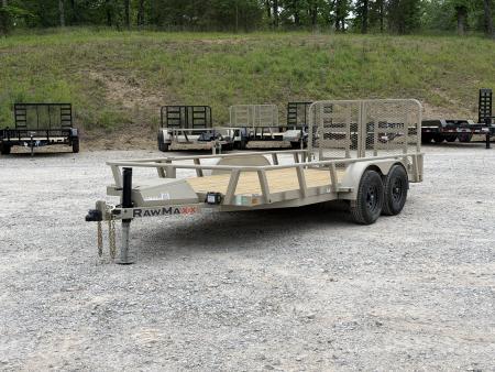 New 2026 RawMaxx UTX 83X16 Utility Trailer