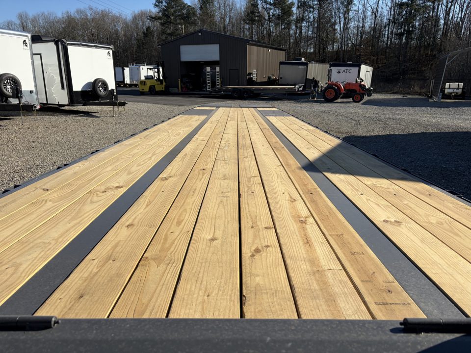 New 2026 Triple Crown Heavy Duty 30' Gooseneck Equipment Trailer, 25K GVWR, Mega Ramps, Spare