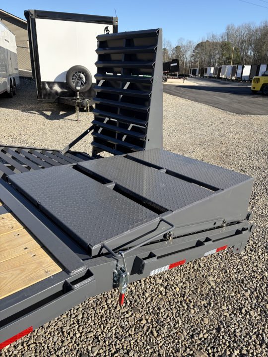 New 2026 Triple Crown Heavy Duty 30' Gooseneck Equipment Trailer, 25K GVWR, Mega Ramps, Spare