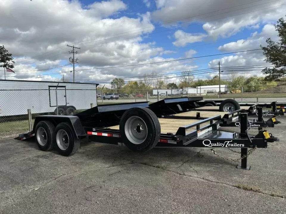 New 2026 Quality Trailers 2026 Quality  82" x 20' (14'+6') Pro Tilt 17K Equipment Trailer