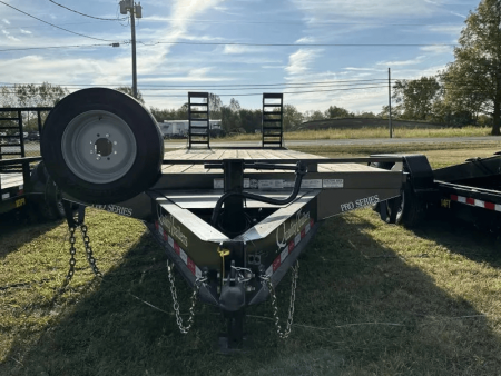 New 2026 Quality Trailers 2026 Quality 17k 96  x 23' (19'+4' Dove Tail) Deckover Trailer
