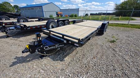 New 2026 Quality Trailers 2026 Quality 82 x22' (14'+8') Pro Tilt 17K