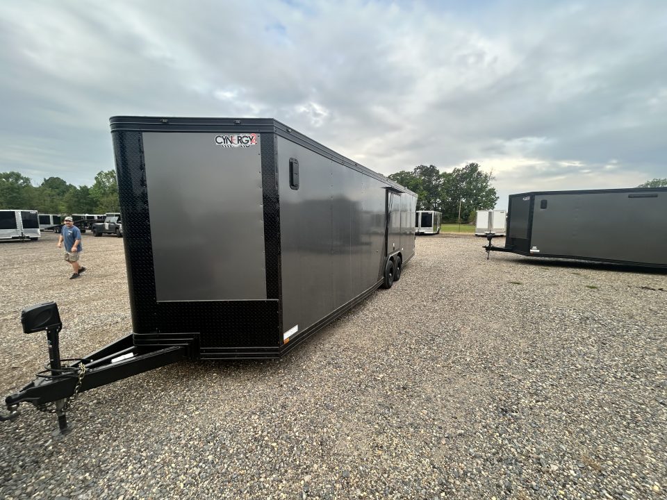 New 2026 Cynergy 2 8.5x28TA3 Velocity Series Car / Racing Trailer