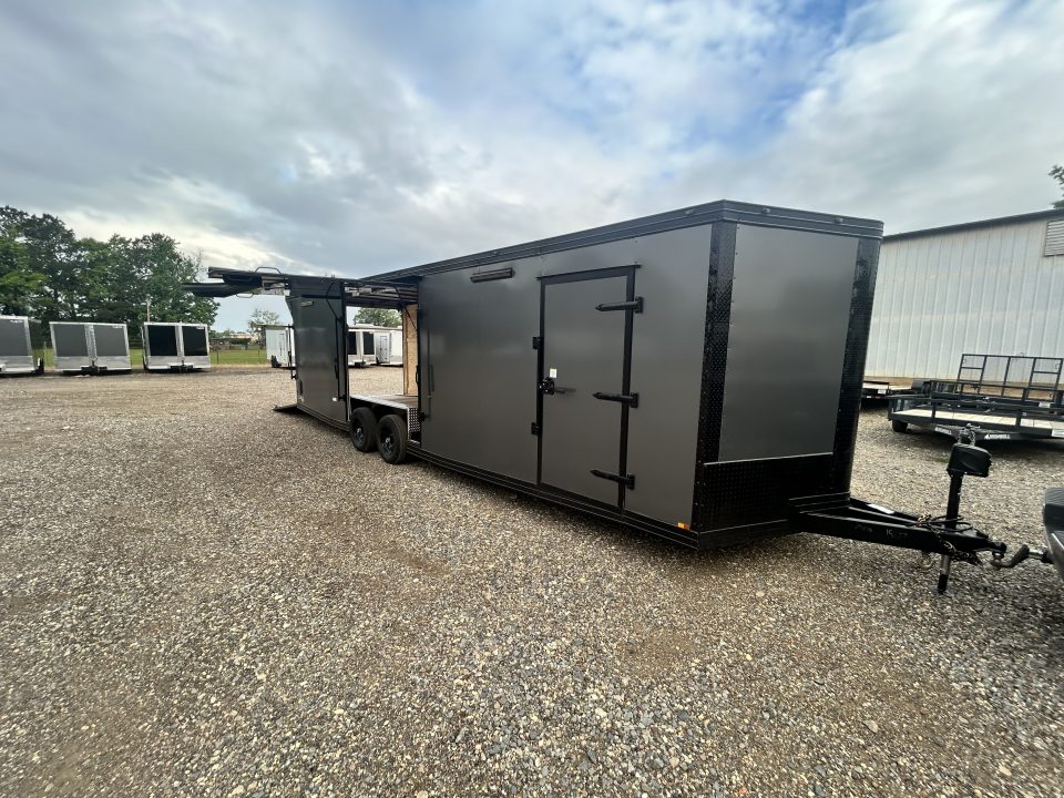 New 2026 Cynergy 2 8.5x28TA3 Velocity Series Car / Racing Trailer