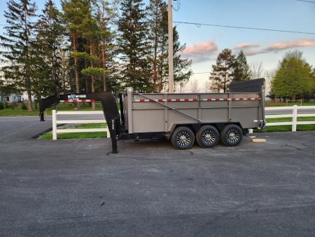 New 2026 BWISE DUT21 82x16 21K Ultimate Dump Trailer
