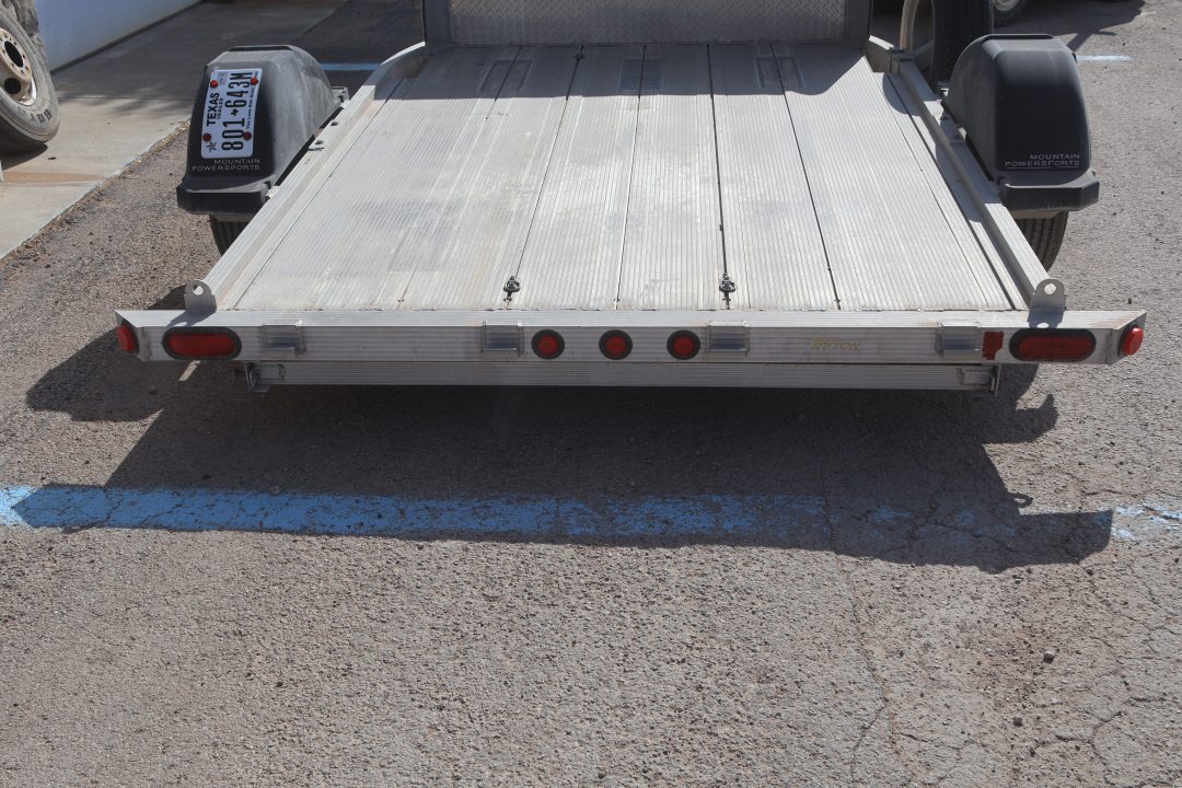 Used 2007 Triton Trailers 75" x 105" MC Motorcycle Trailer