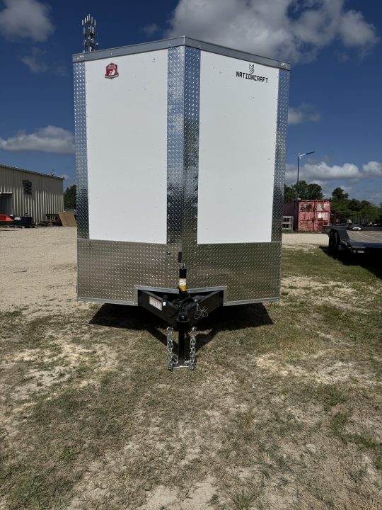 New 2026 NationCraft Trailers 7 X 16 TA POLY Cargo / Enclosed Trailer