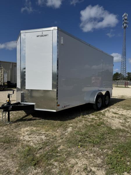 New 2026 NationCraft Trailers 7 X 16 TA POLY Cargo / Enclosed Trailer