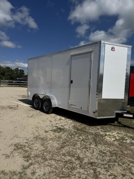 New 2026 NationCraft Trailers 7 X 16 TA POLY Cargo / Enclosed Trailer