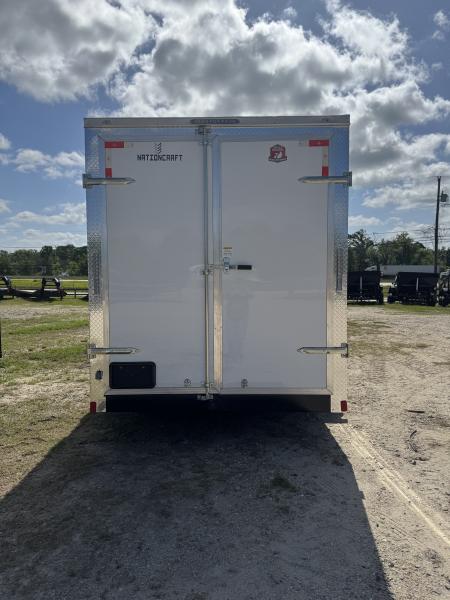 New 2026 NationCraft Trailers 7 X 16 TA POLY Cargo / Enclosed Trailer