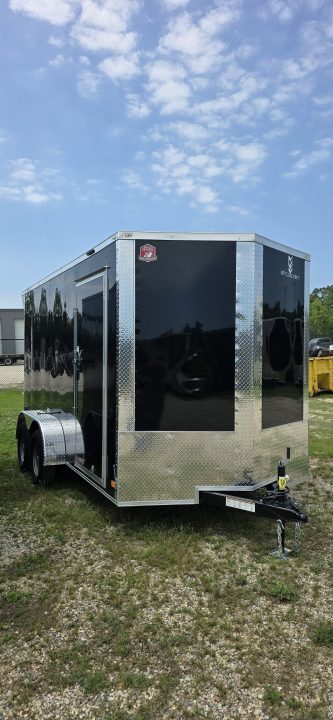 New 2026 NationCraft Trailers 7 X 14 TA POLY Cargo / Enclosed Trailer