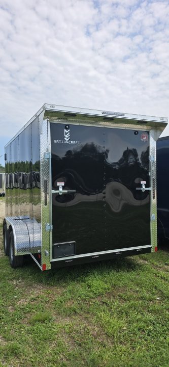 New 2026 NationCraft Trailers 7 X 14 TA POLY Cargo / Enclosed Trailer