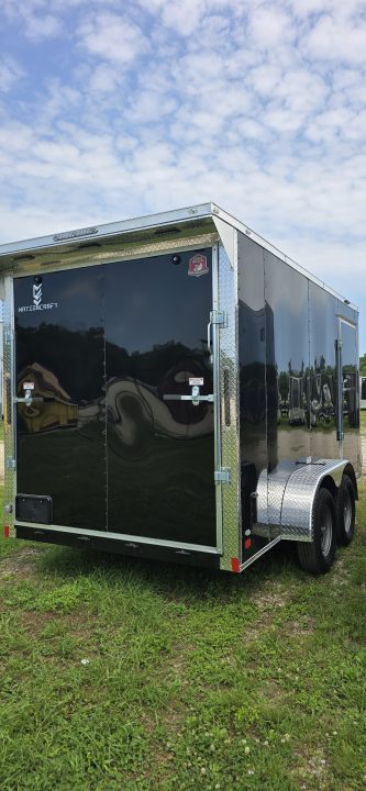 New 2026 NationCraft Trailers 7 X 14 TA POLY Cargo / Enclosed Trailer