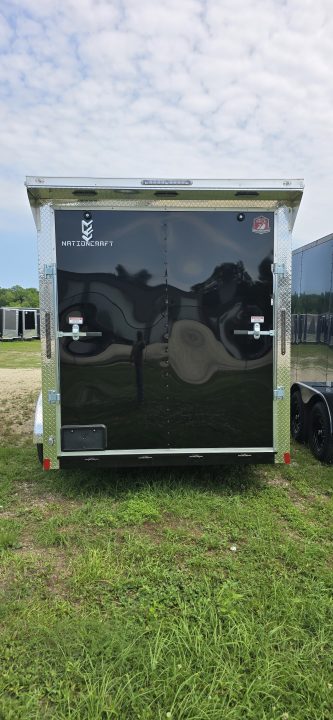 New 2026 NationCraft Trailers 7 X 14 TA POLY Cargo / Enclosed Trailer