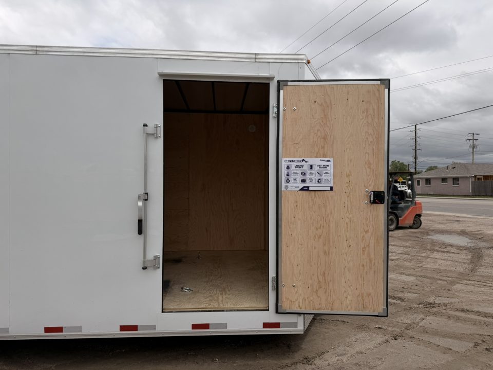 New 2026 Royal Cargo Trailers 8-20-1.5V Enclosed Car Hauler W/ Escape Door
