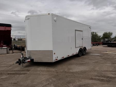 New 2026 Royal Cargo Trailers 8-20-1.5V Enclosed Car Hauler W/ Escape Door