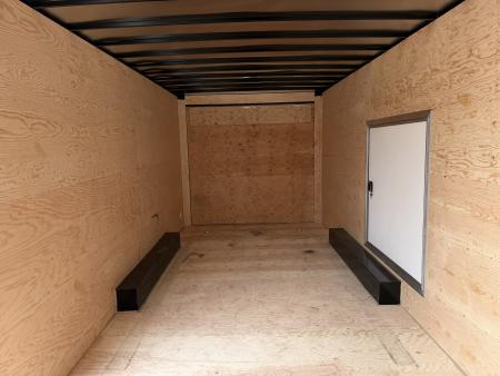 New 2026 Royal Cargo Trailers 8-20-1.5V Enclosed Car Hauler W/ Escape Door