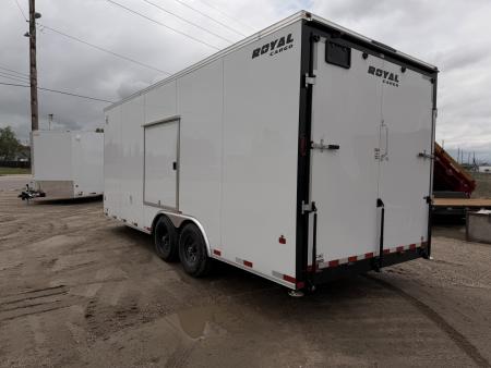 New 2026 Royal Cargo Trailers 8-20-1.5V Enclosed Car Hauler W/ Escape Door