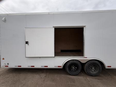 New 2026 Royal Cargo Trailers 8-20-1.5V Enclosed Car Hauler W/ Escape Door