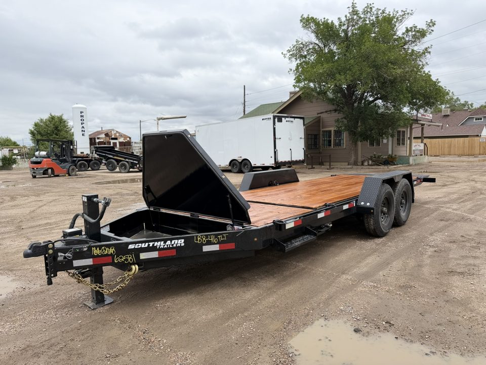 New 2026 Southland Trailers 7-HD20 Tilt Deck Equipment Hauler 16K GVWR(weight)
