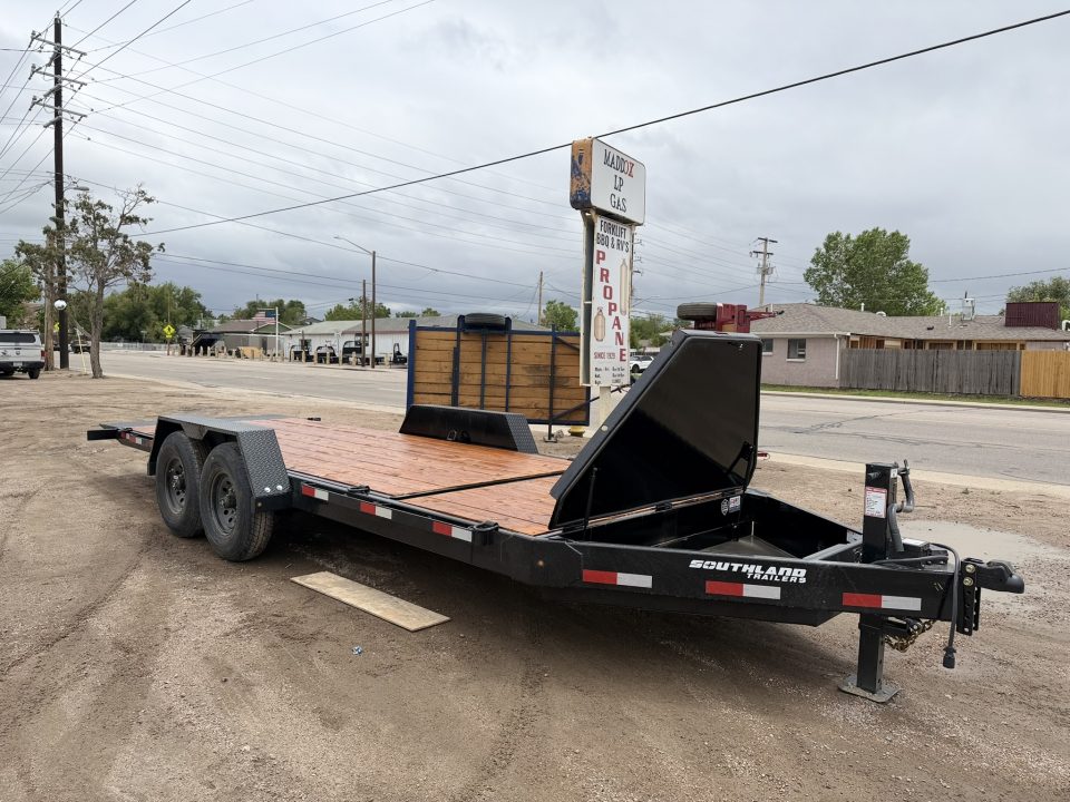 New 2026 Southland Trailers 7-HD20 Tilt Deck Equipment Hauler 16K GVWR(weight)