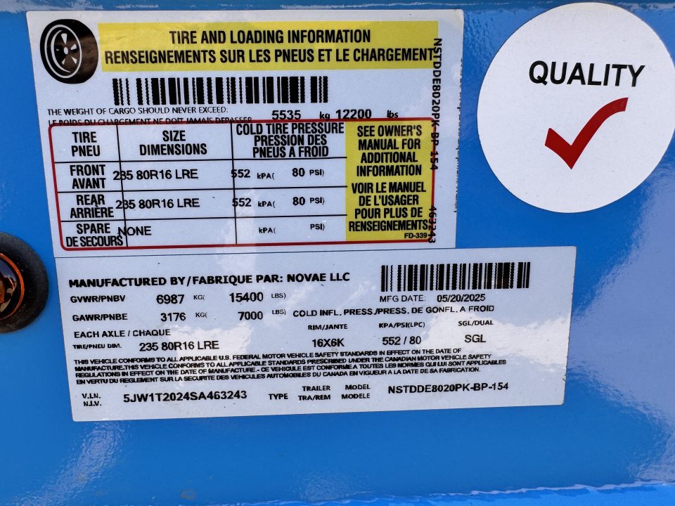 New 2026 Polar King 6-16 Avalanche series Refrigerated Trailer
