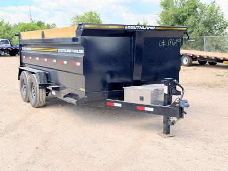 New 2026 Southland Trailers 7-14-4H Dump 7 Gauge Floor 8K Axles