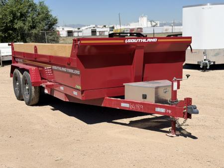 New 2026 Southland Trailers 7-14 Dump 7K Axles