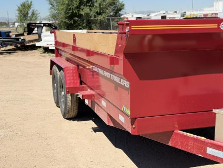 New 2026 Southland Trailers 7-14 Dump 7K Axles