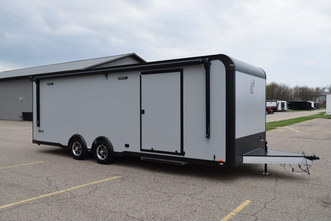 New INTECH 8.5x24 LITE SERIES ALL ALUMINUM RACE HAULER