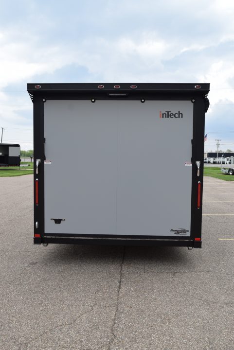 New INTECH 8.5x24 LITE SERIES ALL ALUMINUM RACE HAULER