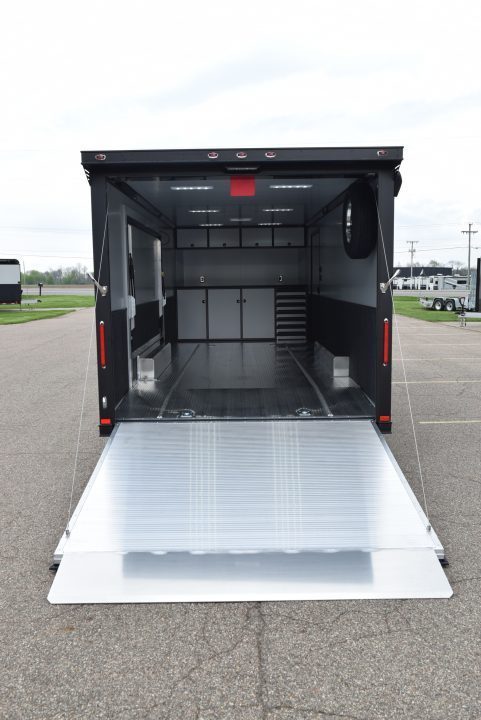 New INTECH 8.5x24 LITE SERIES ALL ALUMINUM RACE HAULER