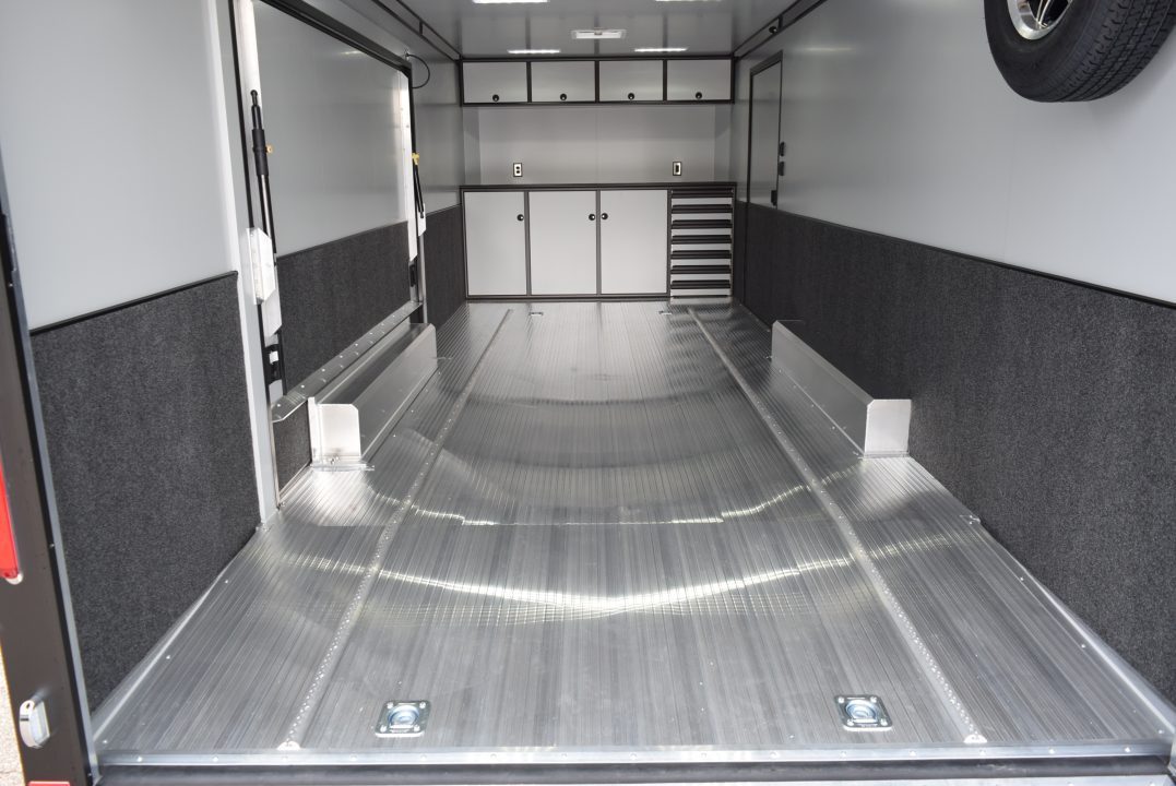 New INTECH 8.5x24 LITE SERIES ALL ALUMINUM RACE HAULER