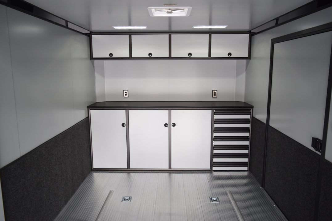 New INTECH 8.5x24 LITE SERIES ALL ALUMINUM RACE HAULER