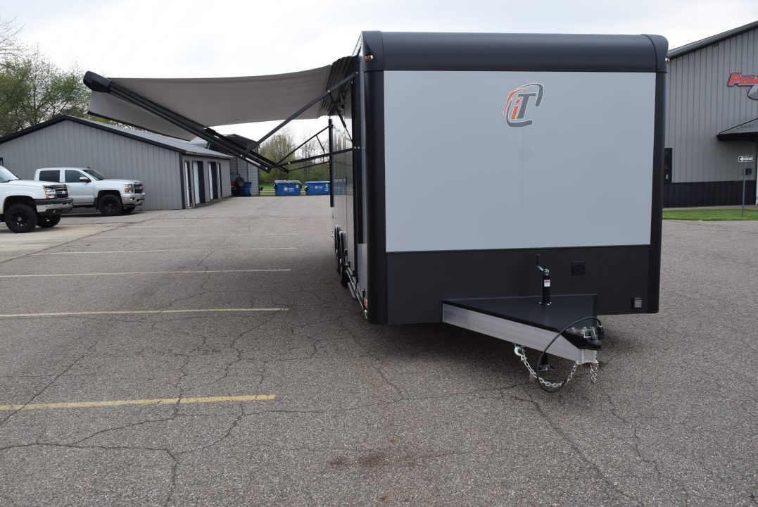 New INTECH 8.5x24 LITE SERIES ALL ALUMINUM RACE HAULER
