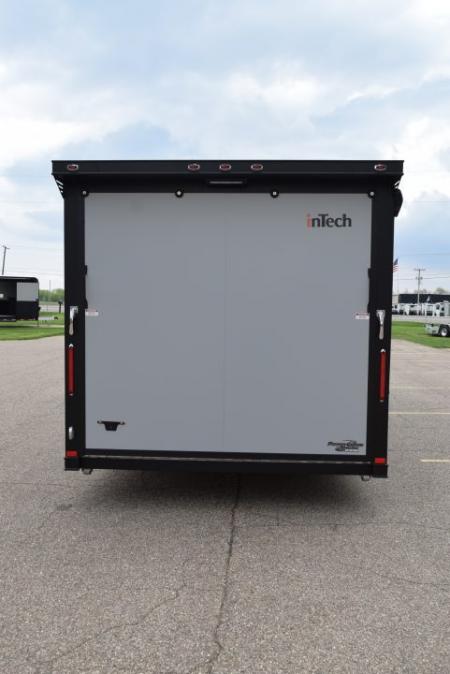 New INTECH 8.5x24 LITE SERIES ALL ALUMINUM RACE HAULER