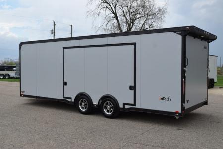 New INTECH 8.5x24 LITE SERIES ALL ALUMINUM RACE HAULER