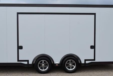 New INTECH 8.5x24 LITE SERIES ALL ALUMINUM RACE HAULER