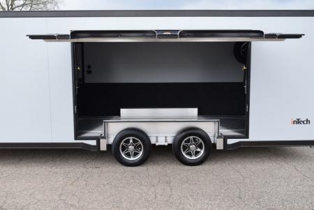 New INTECH 8.5x24 LITE SERIES ALL ALUMINUM RACE HAULER