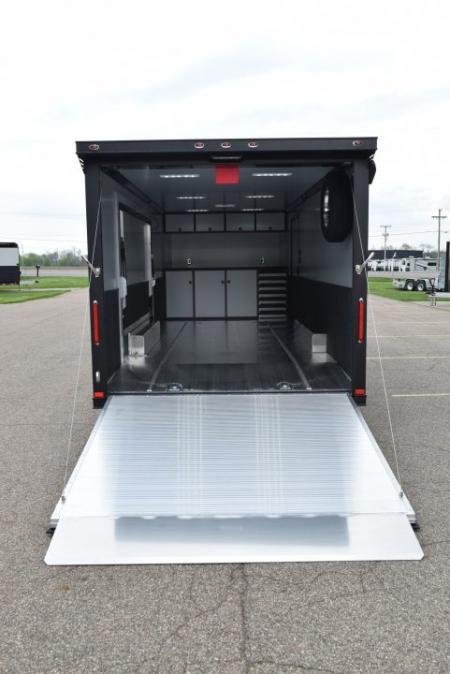 New INTECH 8.5x24 LITE SERIES ALL ALUMINUM RACE HAULER