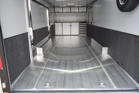 New INTECH 8.5x24 LITE SERIES ALL ALUMINUM RACE HAULER