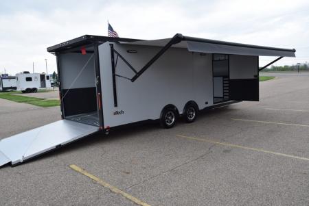 New INTECH 8.5x24 LITE SERIES ALL ALUMINUM RACE HAULER
