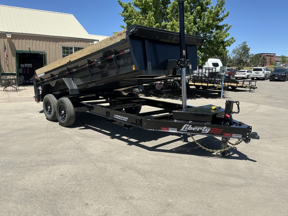 New 2026 Liberty Industries 14K 7X16 Dump Trailer