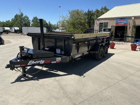 New 2026 Liberty Industries 14K 7X16 Dump Trailer