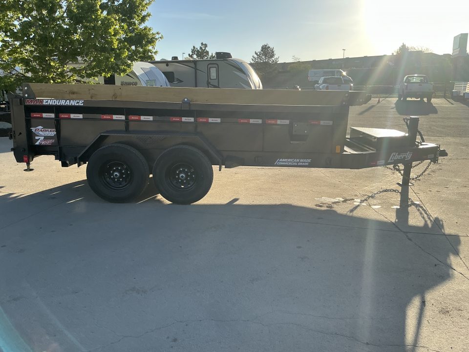 New 2026 Liberty Industries LD14K 7X14 Dump Trailer