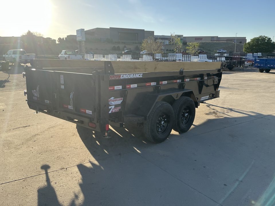 New 2026 Liberty Industries LD14K 7X14 Dump Trailer
